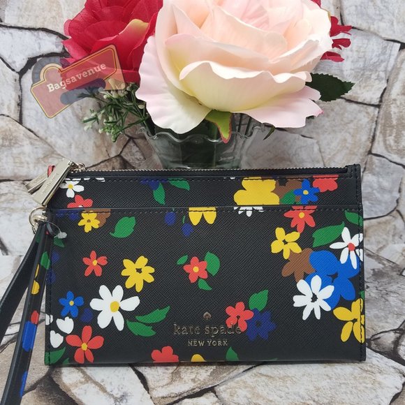 Sailing Medium Double Zip Wristlet Kate Spade - Picture 3 of 14